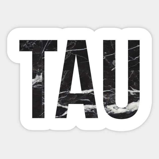 Marble Tau Sticker by lolosenese